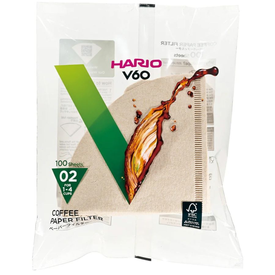 Hario V60 Filters 02 — 100 pcs