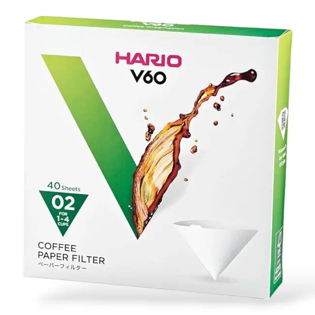 Hario V60 Filters 02 — 40 pcs